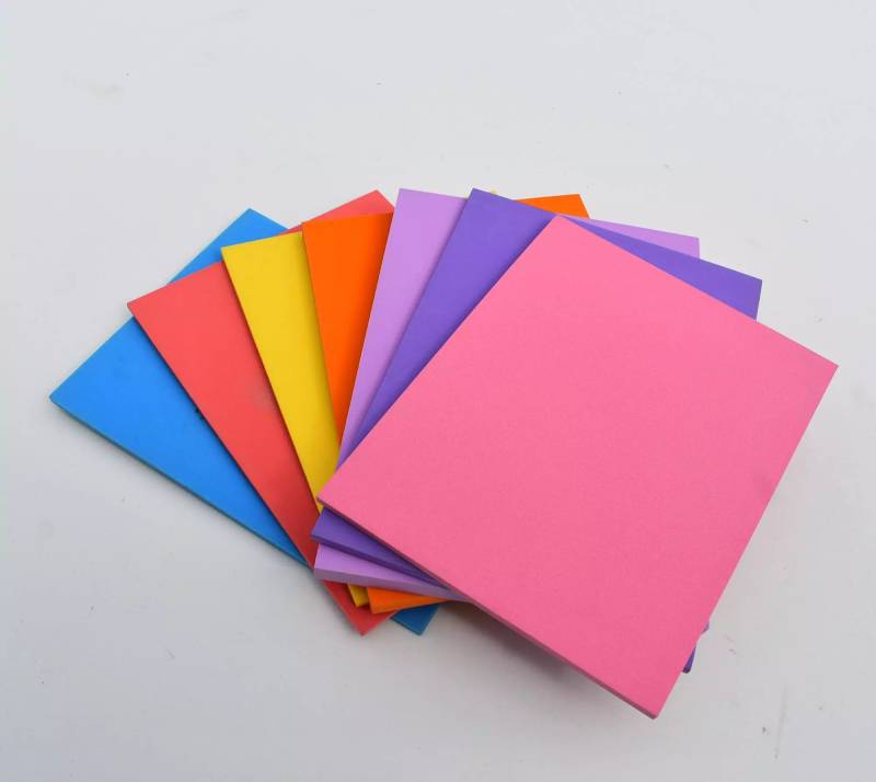 coloured pad